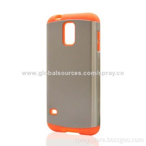 Samsung Galaxy S5 2-in-1 TPU Hybrid Impact Dual Layer Hard PC Cover